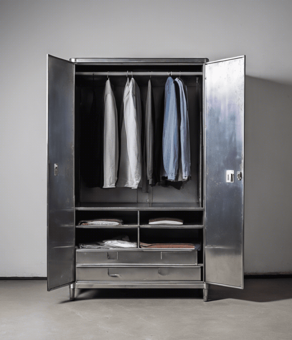 خزانة أثاث حديدية مستعملة